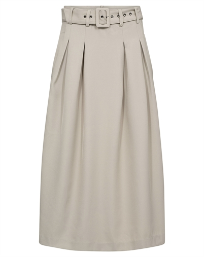 Co'Couture - Luna CC Belt Pleat Rock - Taupe